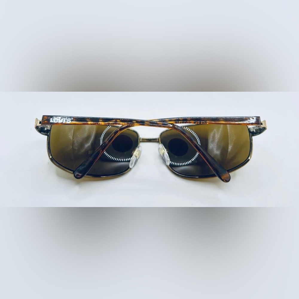 Levi’s Brown Tortoise Oval Sunglasses Frames Only - Picture 4 of 8